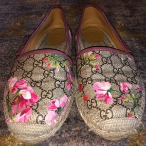 Gucci floral espadrilles